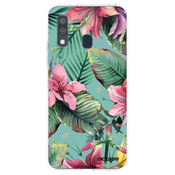 Picasee átlátszó szilikon tok az alábbi mobiltelefonokra Samsung Galaxy A40 A405F - Hawaii
