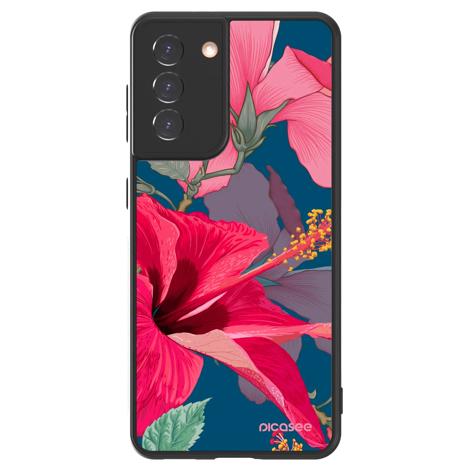 Picasee ULTIMATE CASE Samsung Galaxy S21 5G G991B - készülékre - Hibiscus