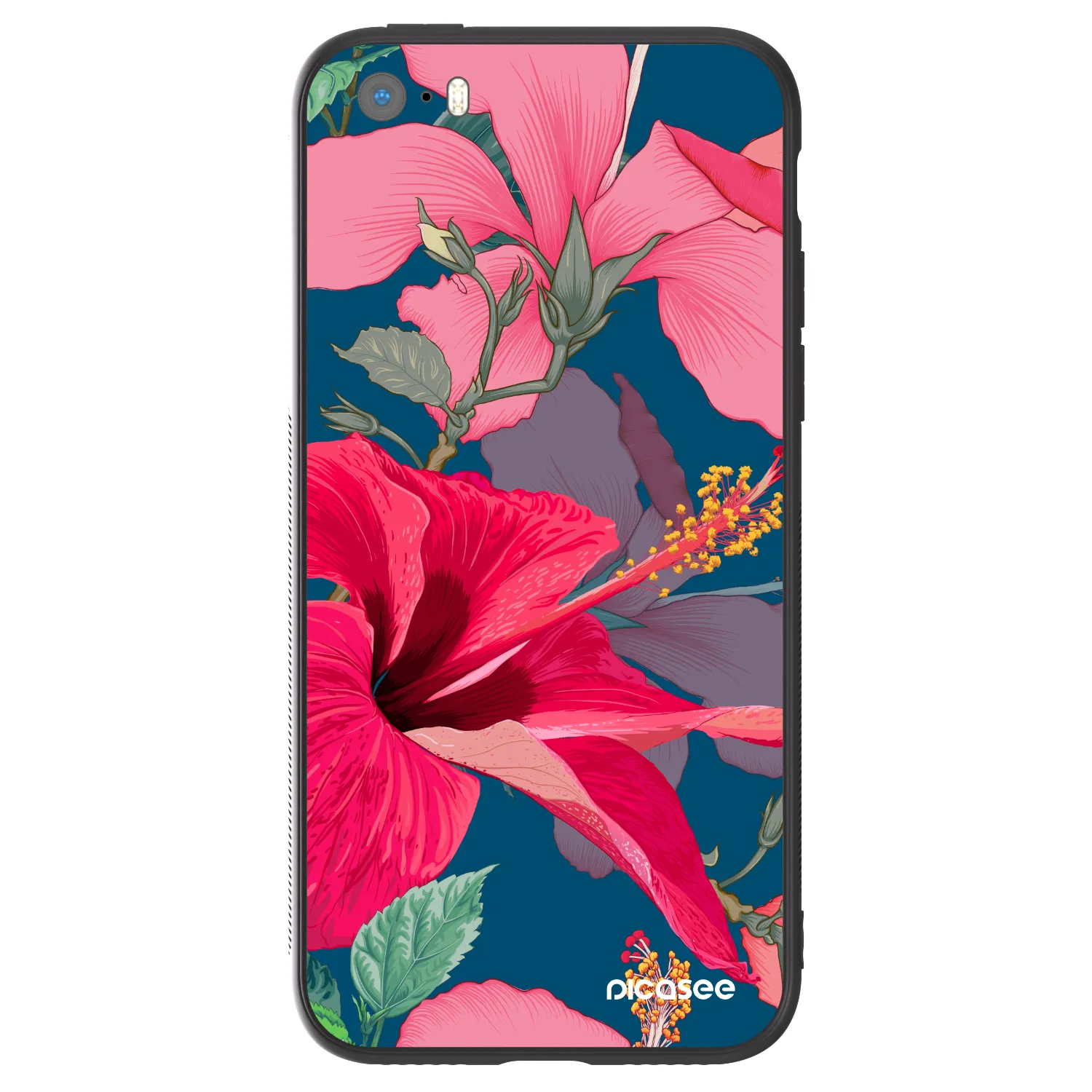 Picasee ULTIMATE CASE Apple iPhone 5/5S/SE - készülékre - Hibiscus