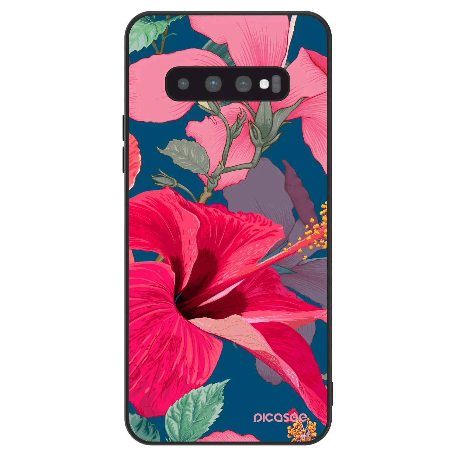 Picasee ULTIMATE CASE Samsung Galaxy S10 G973 - készülékre - Hibiscus