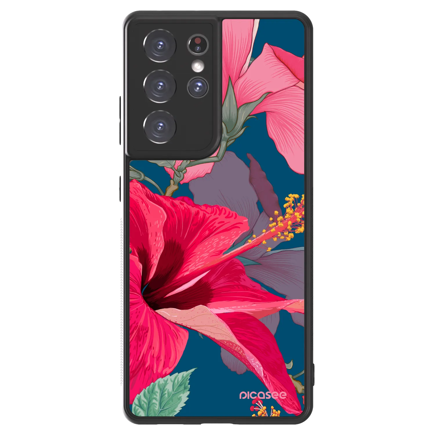 Picasee ULTIMATE CASE Samsung Galaxy S21 Ultra 5G G998B - készülékre - Hibiscus