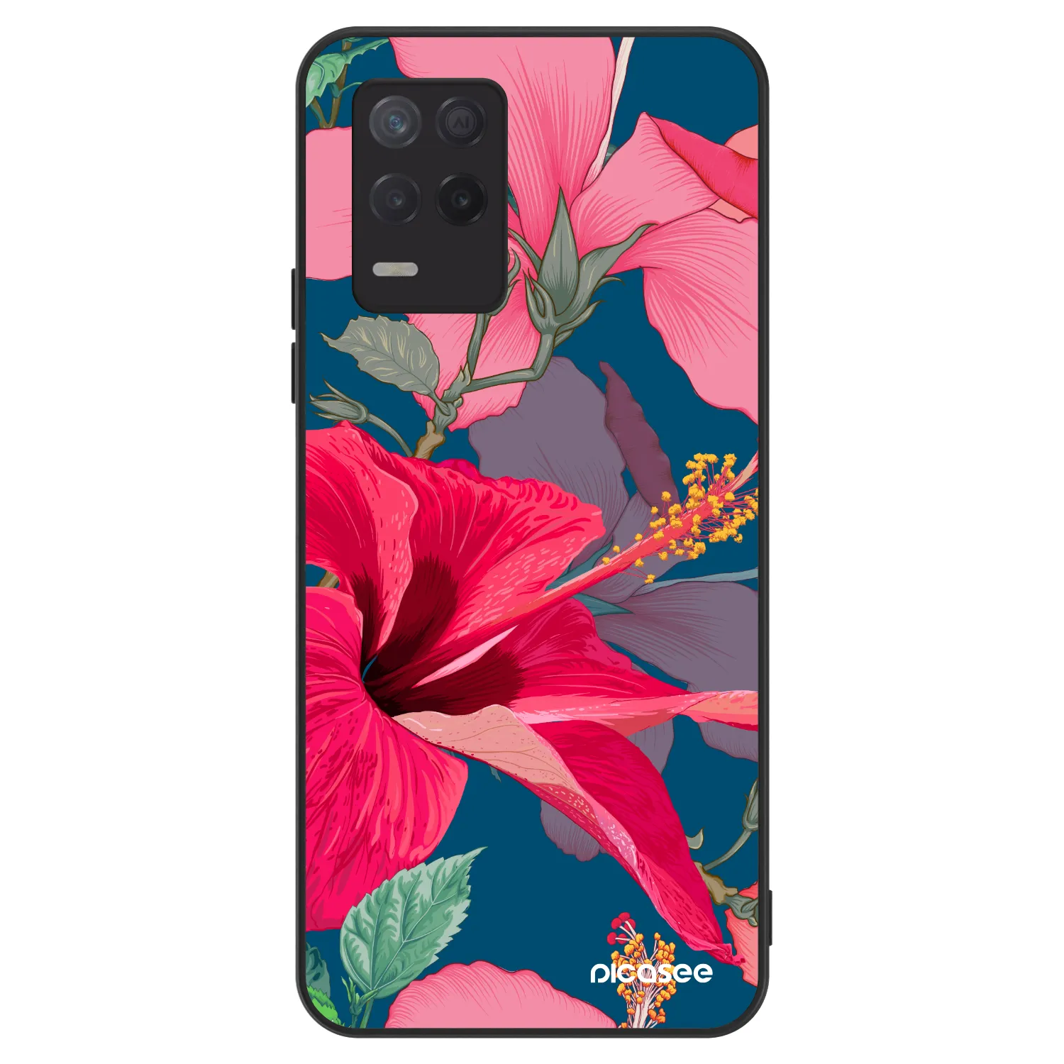 Picasee ULTIMATE CASE Realme 8 5G - készülékre - Hibiscus