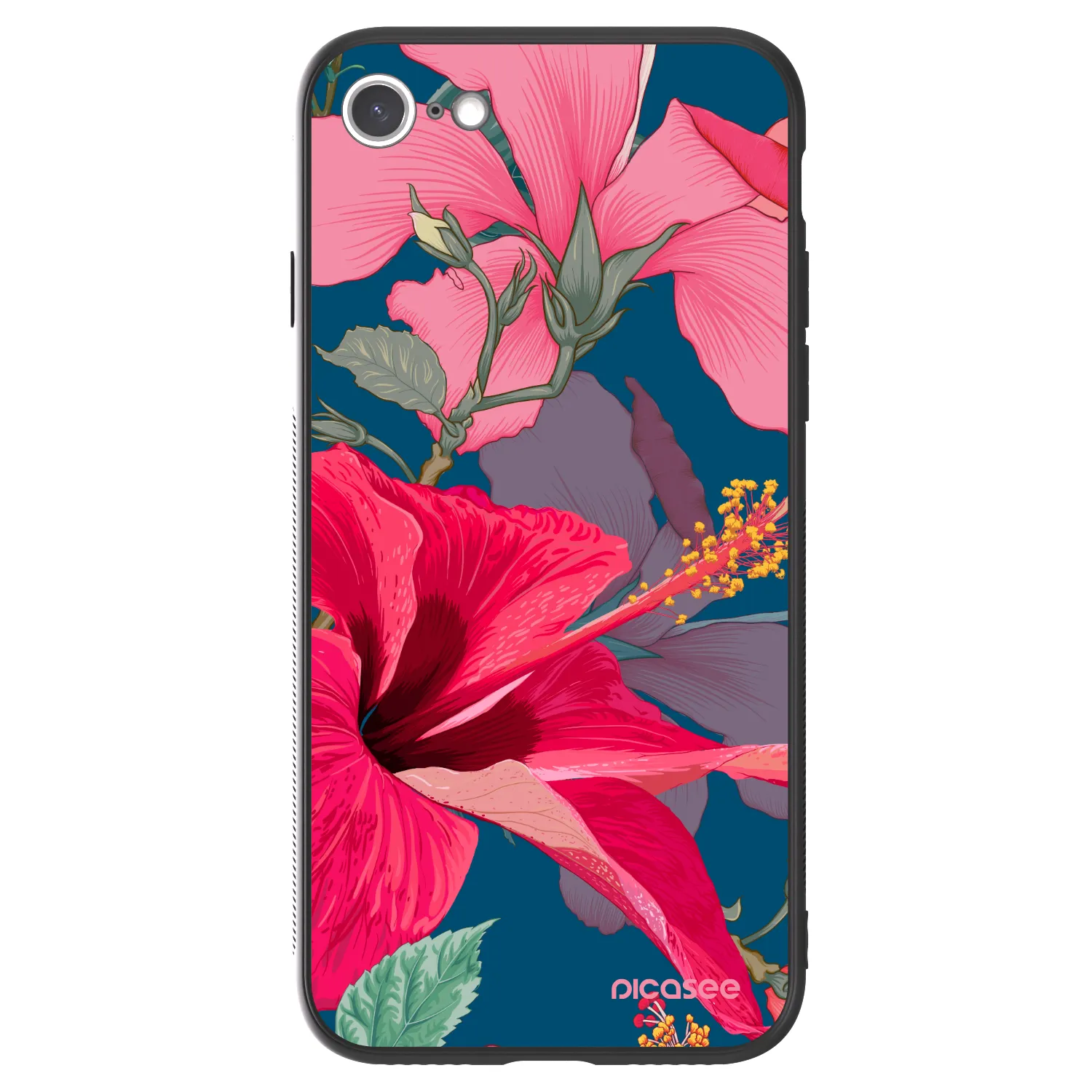 Picasee ULTIMATE CASE Apple iPhone SE 2022 - készülékre - Hibiscus