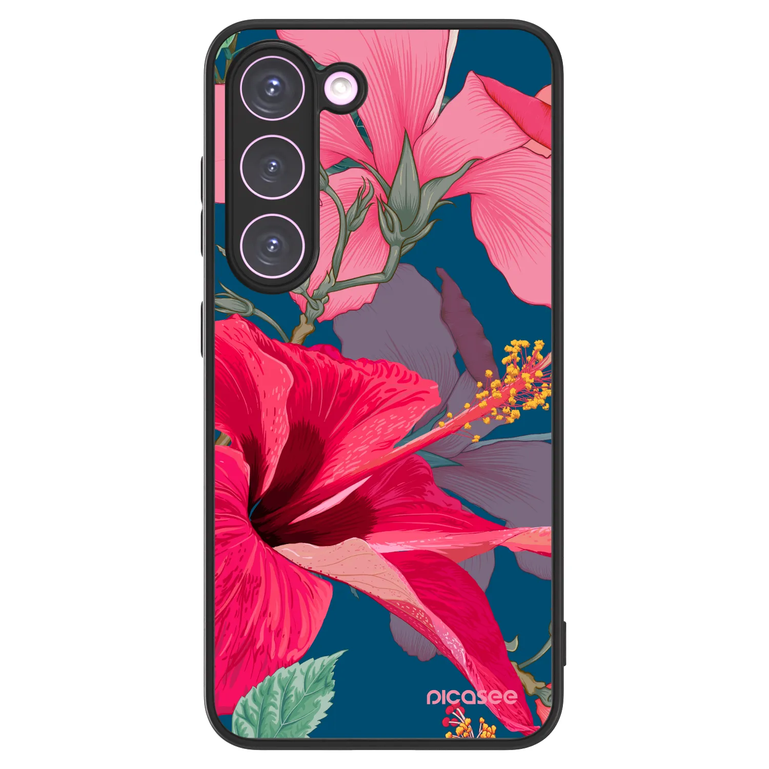 Picasee ULTIMATE CASE PowerShare Samsung Galaxy S23 5G - készülékre - Hibiscus