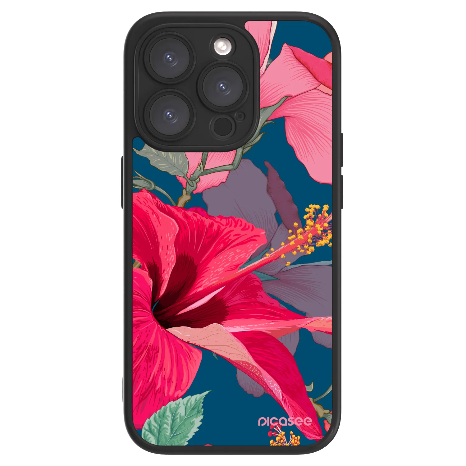 Picasee ULTIMATE CASE MagSafe Apple iPhone 15 Pro - készülékre - Hibiscus