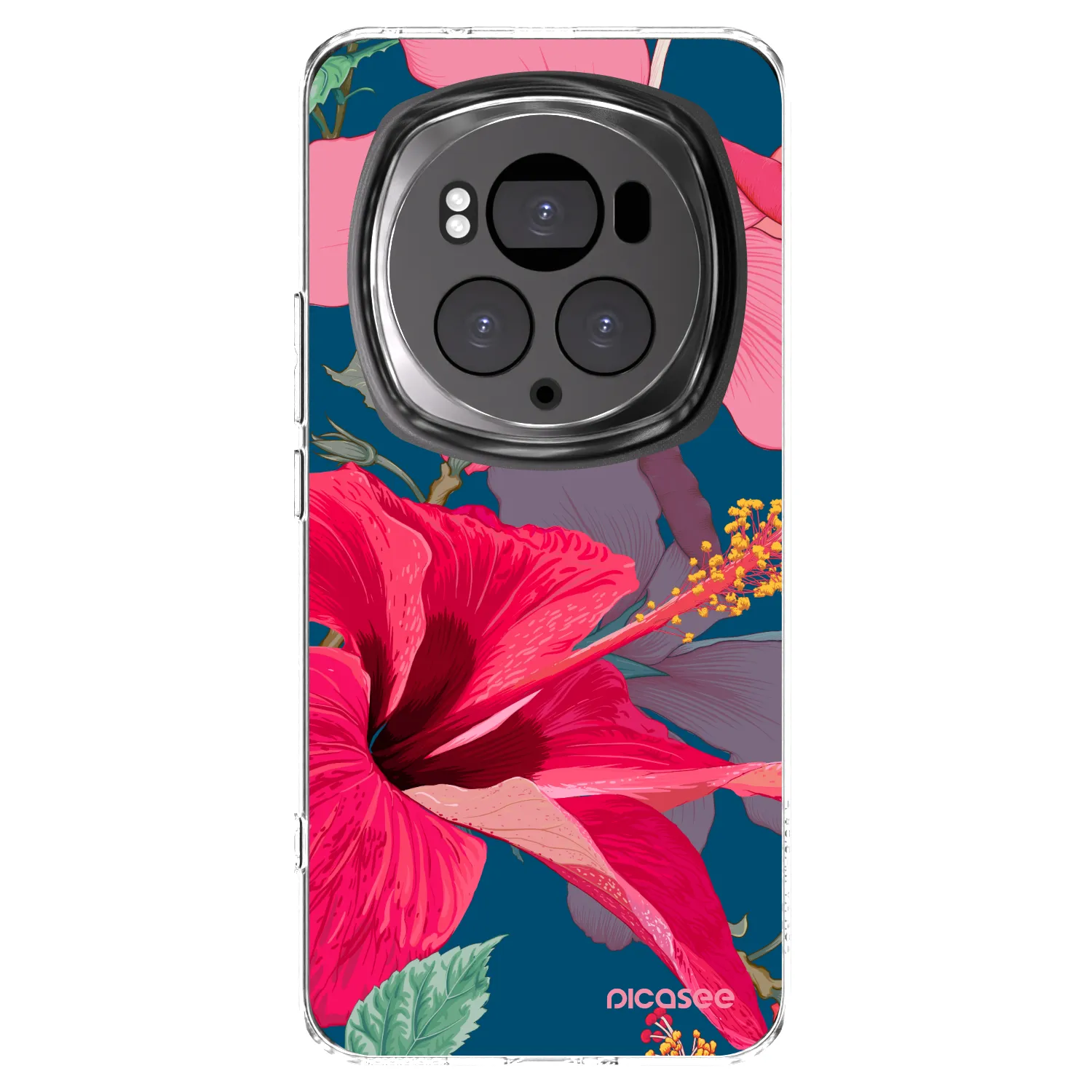 Picasee átlátszó szilikon tok az alábbi mobiltelefonokra Honor Magic6 Pro - Hibiscus