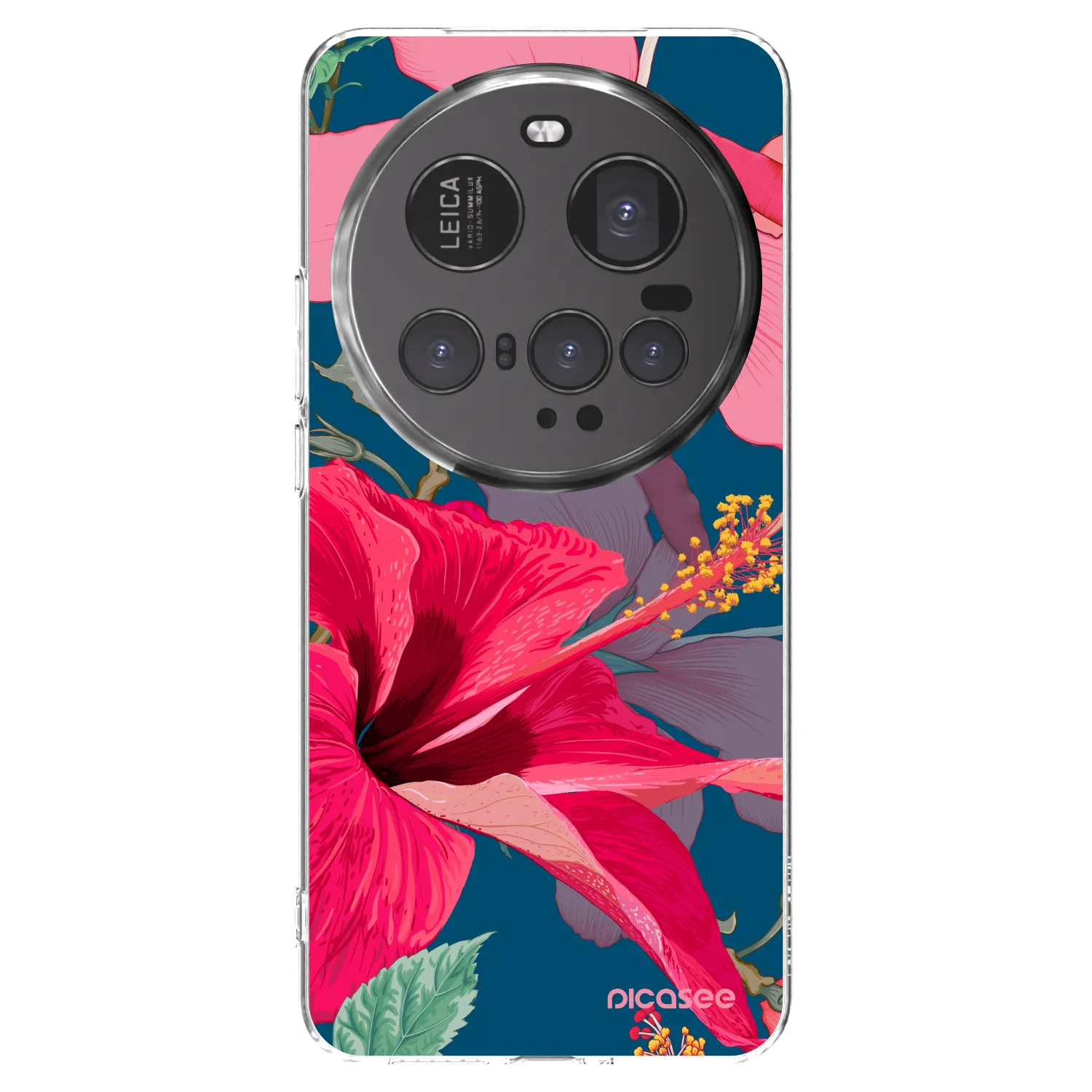 Picasee átlátszó szilikon tok az alábbi mobiltelefonokra Xiaomi 15 Ultra - Hibiscus