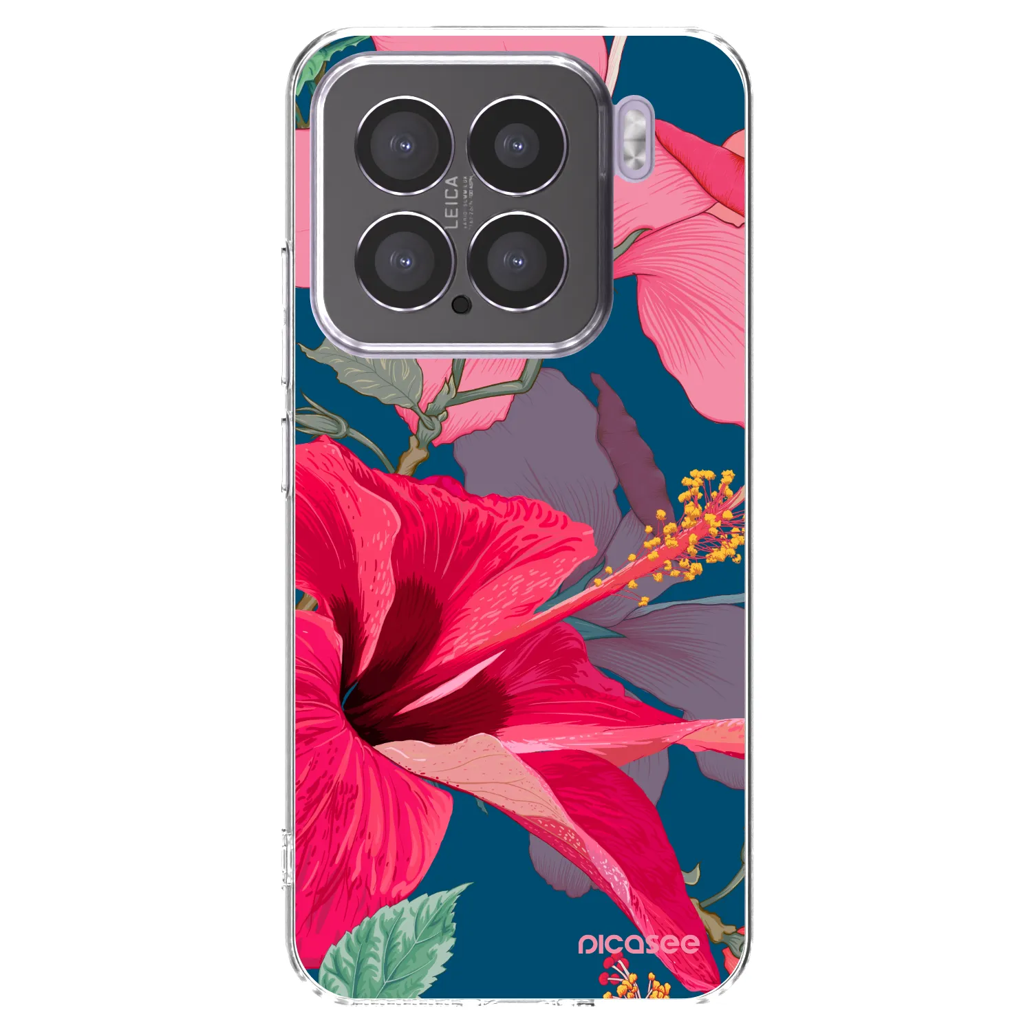 Picasee átlátszó szilikon tok az alábbi mobiltelefonokra Xiaomi 15 - Hibiscus