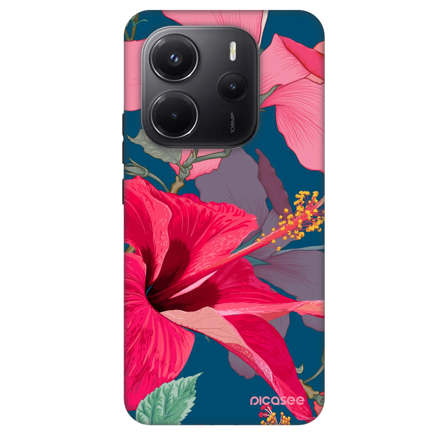 Picasee Fashion Case Xiaomi Redmi Note 14 5G - Hibiscus
