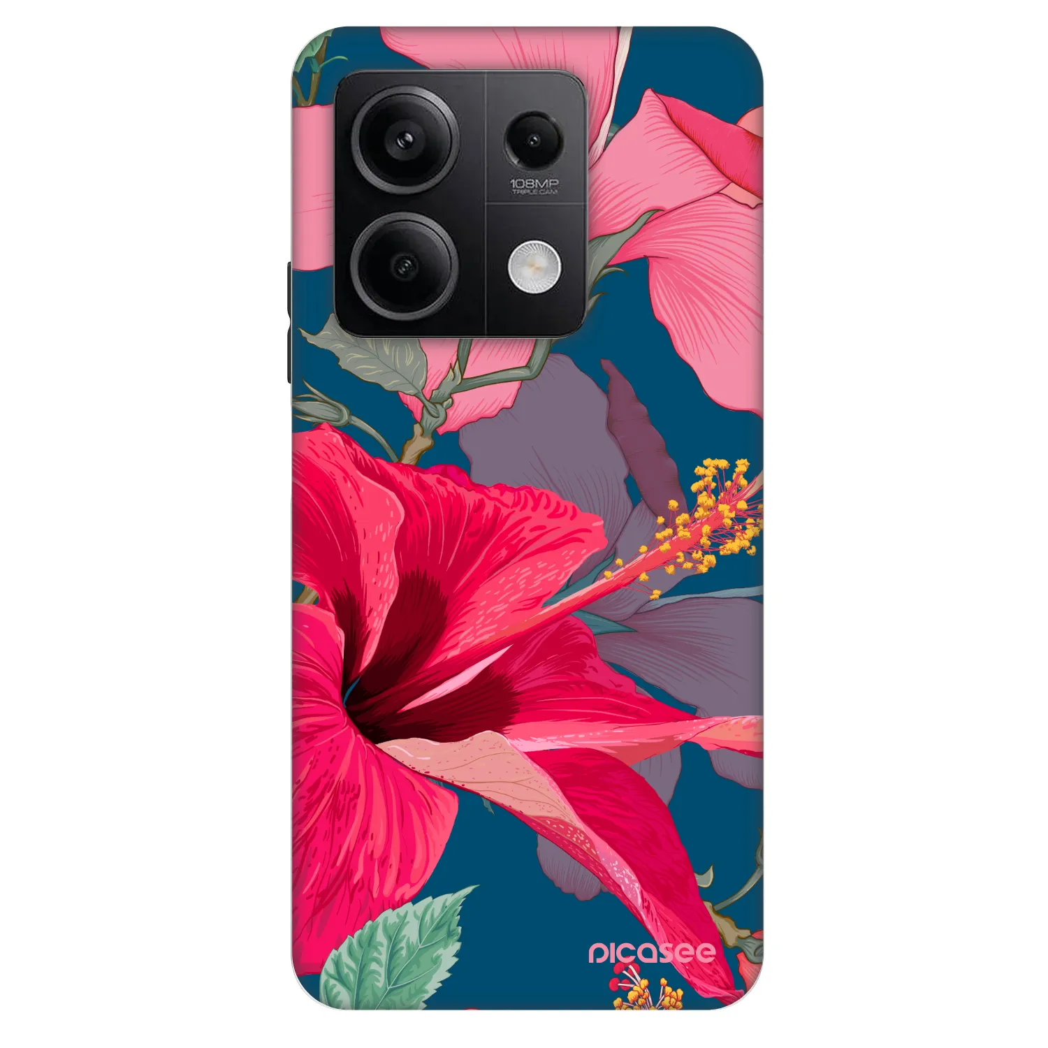 Picasee Fashion Case Xiaomi Redmi Note 13 5G - Hibiscus