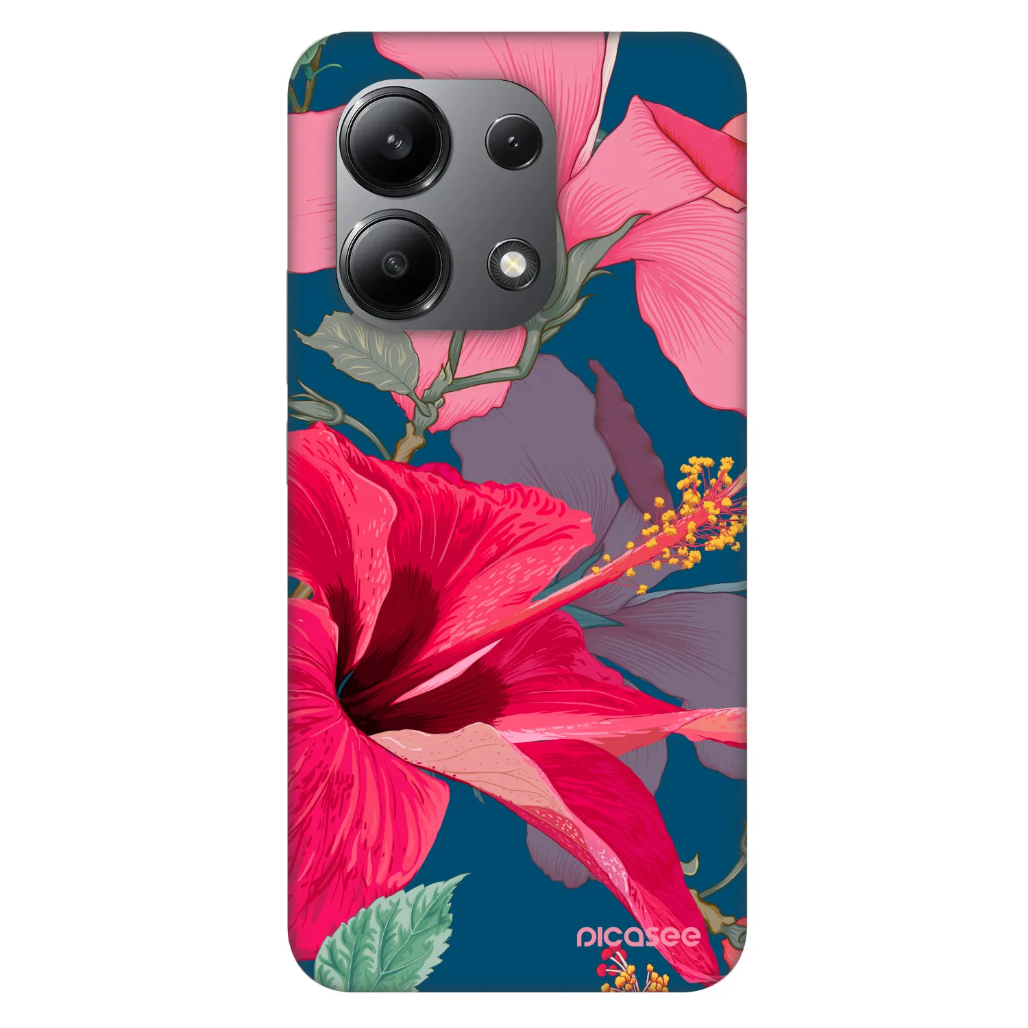 Picasee Fashion Case Xiaomi Redmi Note 13 4G - Hibiscus
