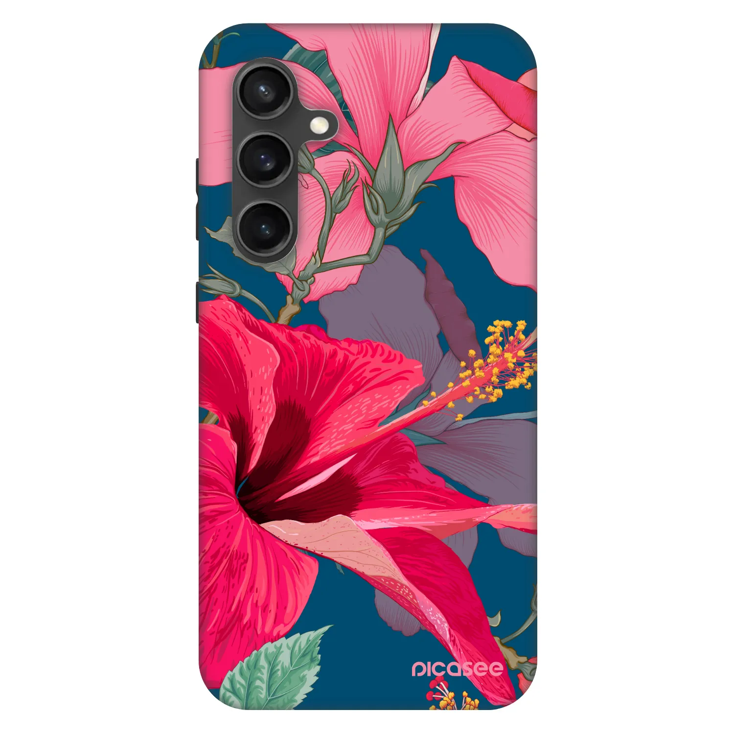 Picasee Fashion Case Samsung Galaxy S24 FE S721B - Hibiscus