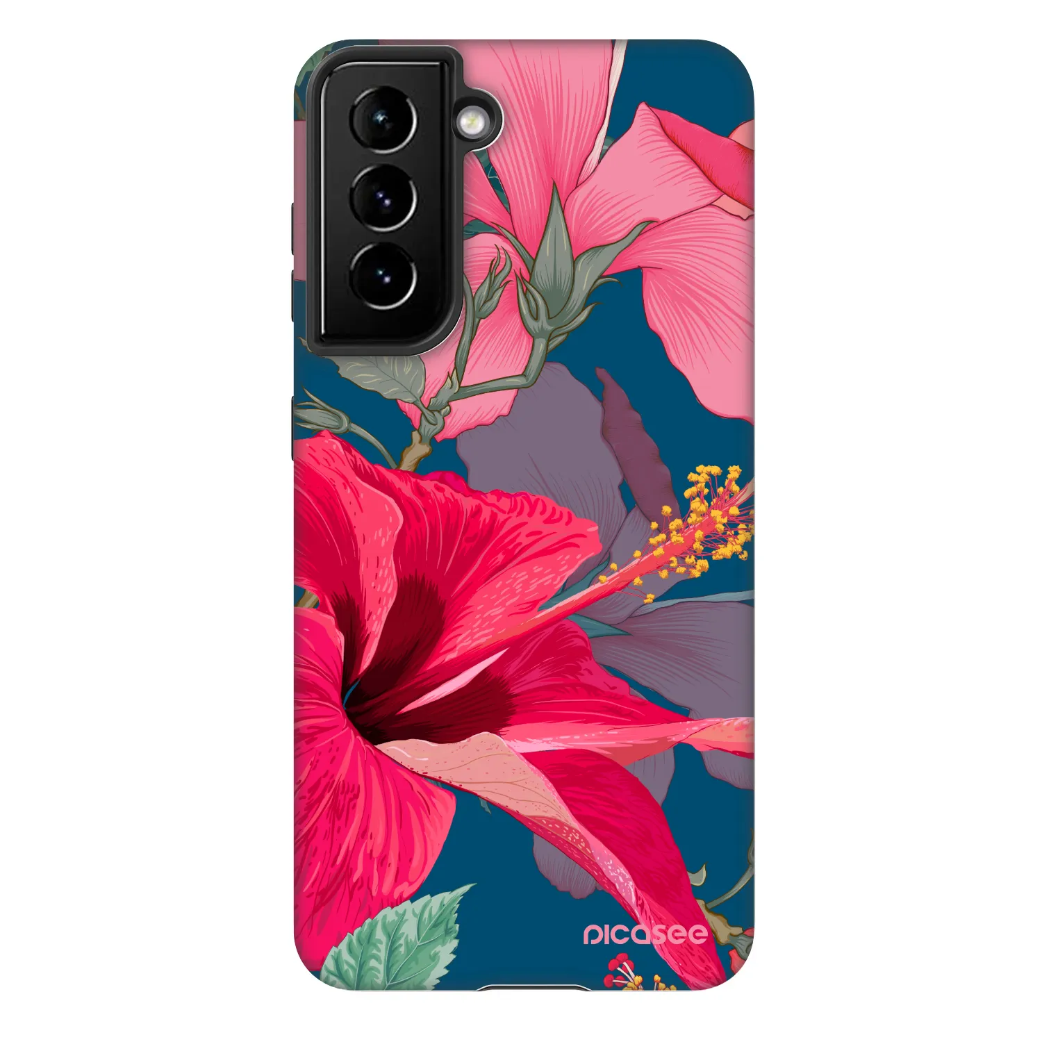 Picasee Fashion Case Samsung Galaxy S21 FE 5G - Hibiscus