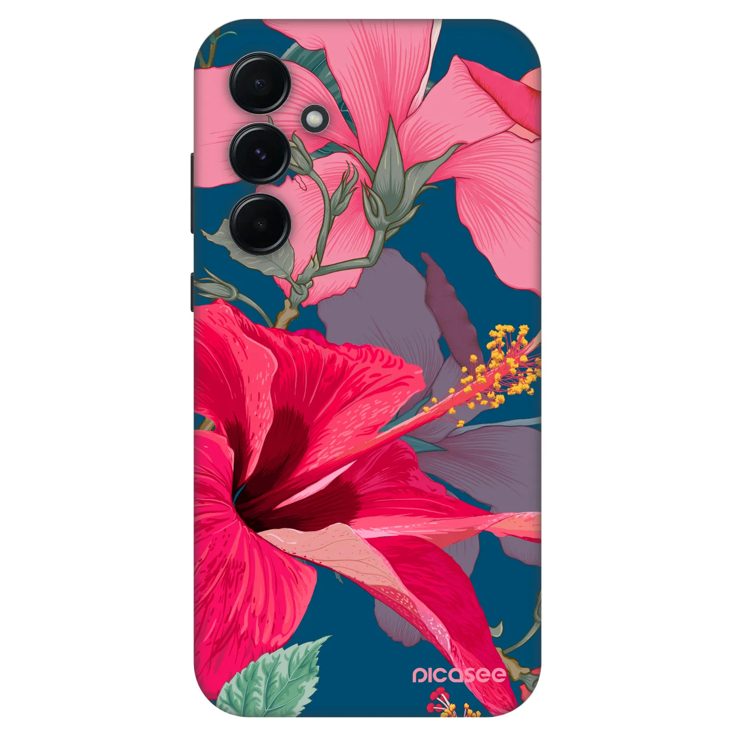 Picasee Fashion Case Samsung Galaxy A55 5G A556B - Hibiscus