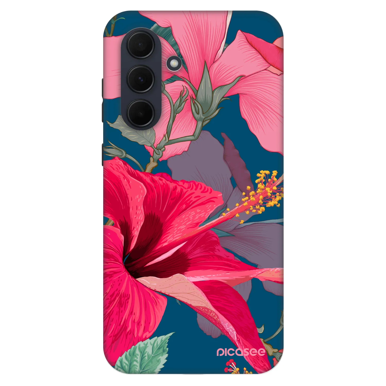 Picasee Fashion Case Samsung Galaxy A35 5G A356B - Hibiscus