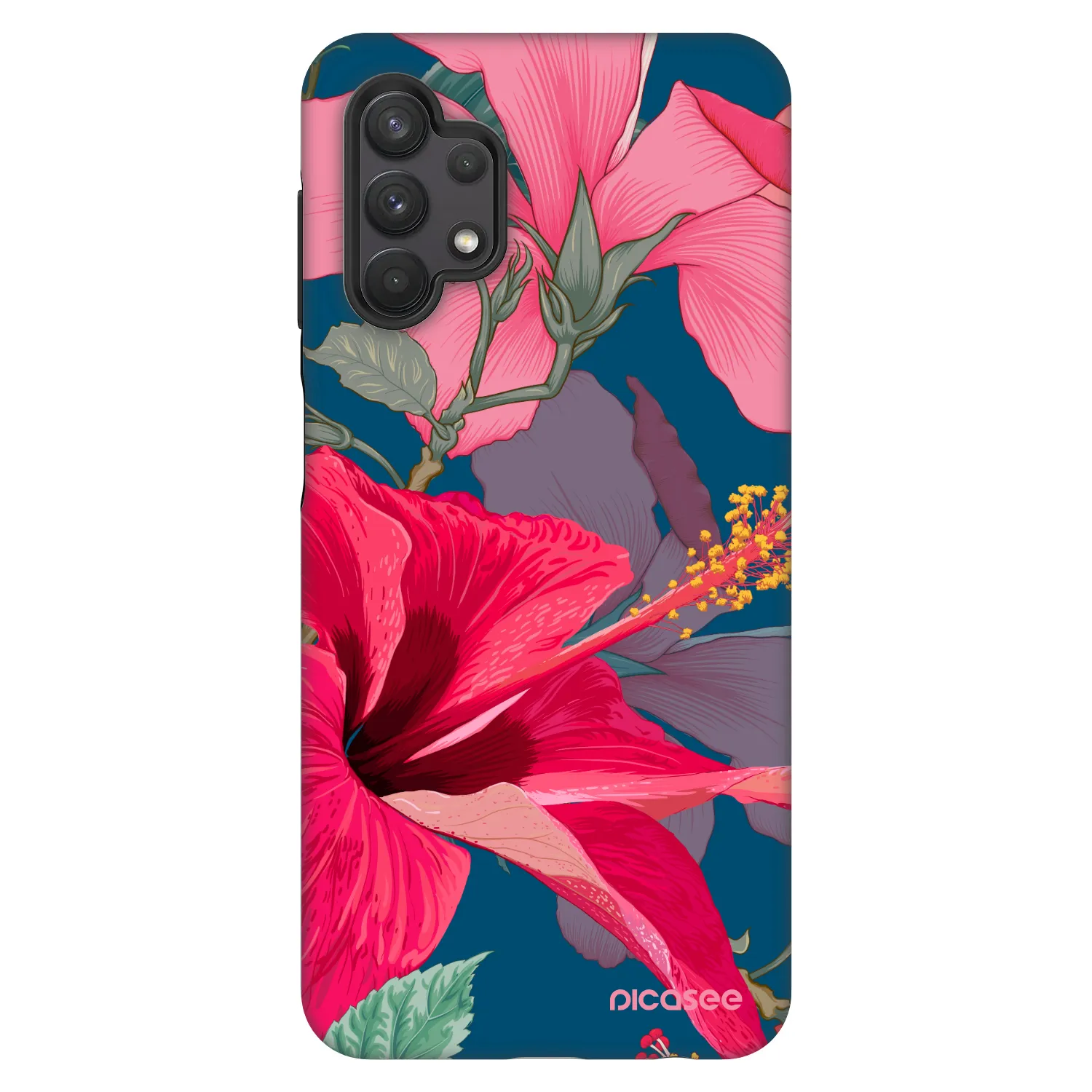 Picasee Fashion Case Samsung Galaxy A32 5G A326B - Hibiscus