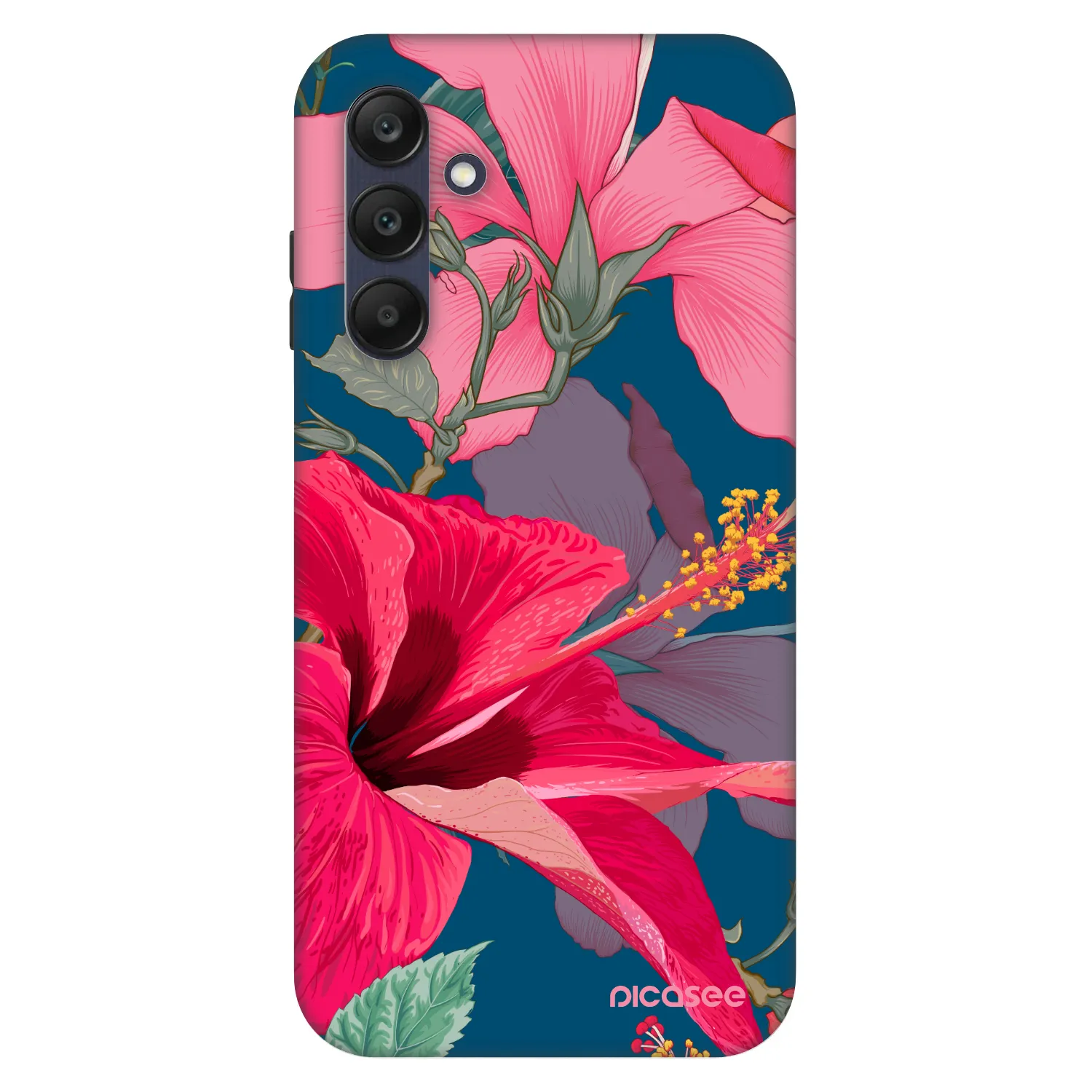 Picasee Fashion Case Samsung Galaxy A25 A256B 5G - Hibiscus