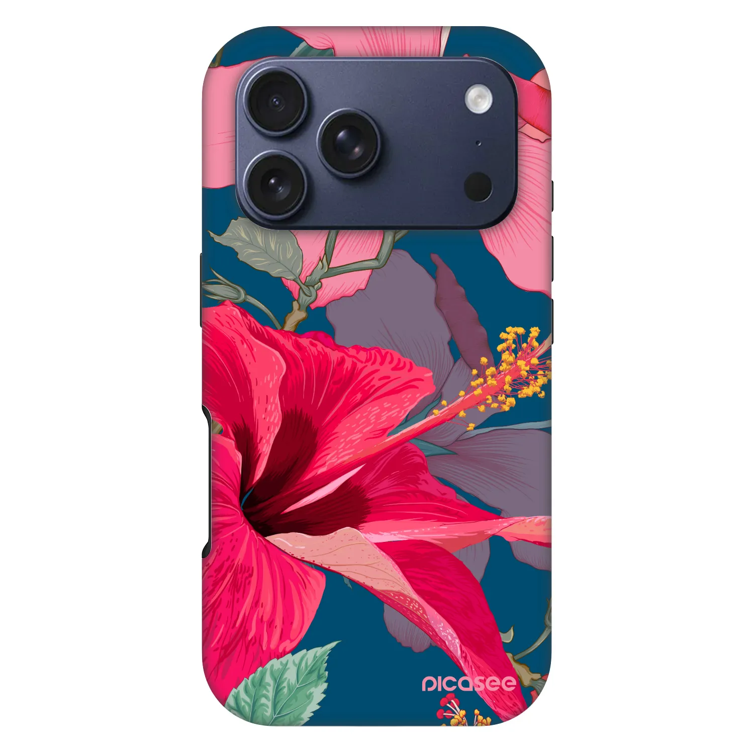 Picasee Fashion Case MagSafe Apple iPhone 17 Pro - Hibiscus