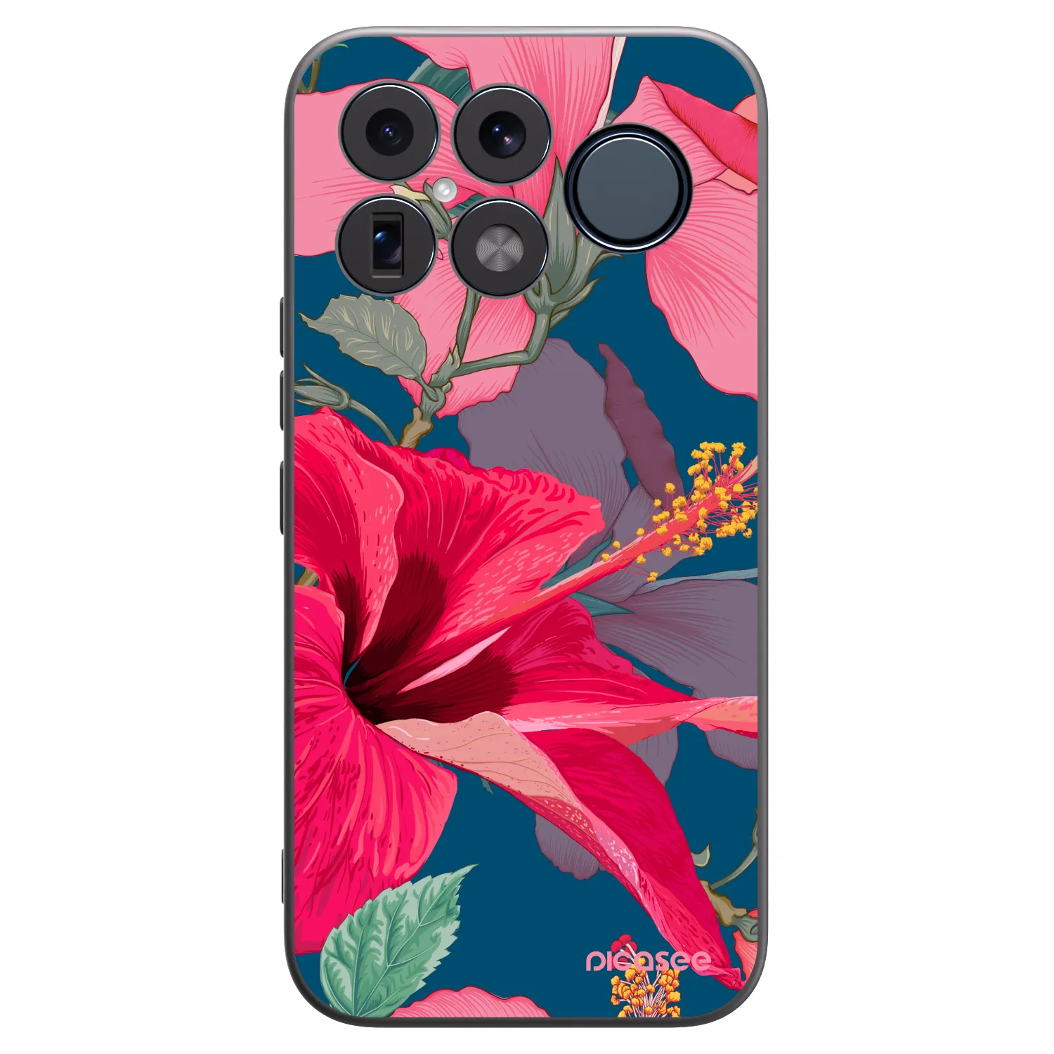 Picasee fekete szilikon tok az alábbi mobiltelefonokra Xiaomi Poco F8 Ultra - Hibiscus