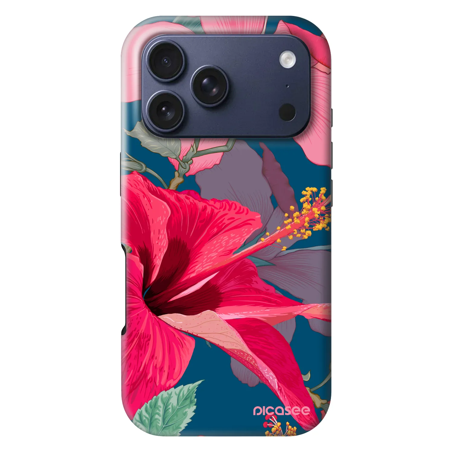 Picasee Fashion Case MagSafe Apple iPhone 18 Pro - Hibiscus