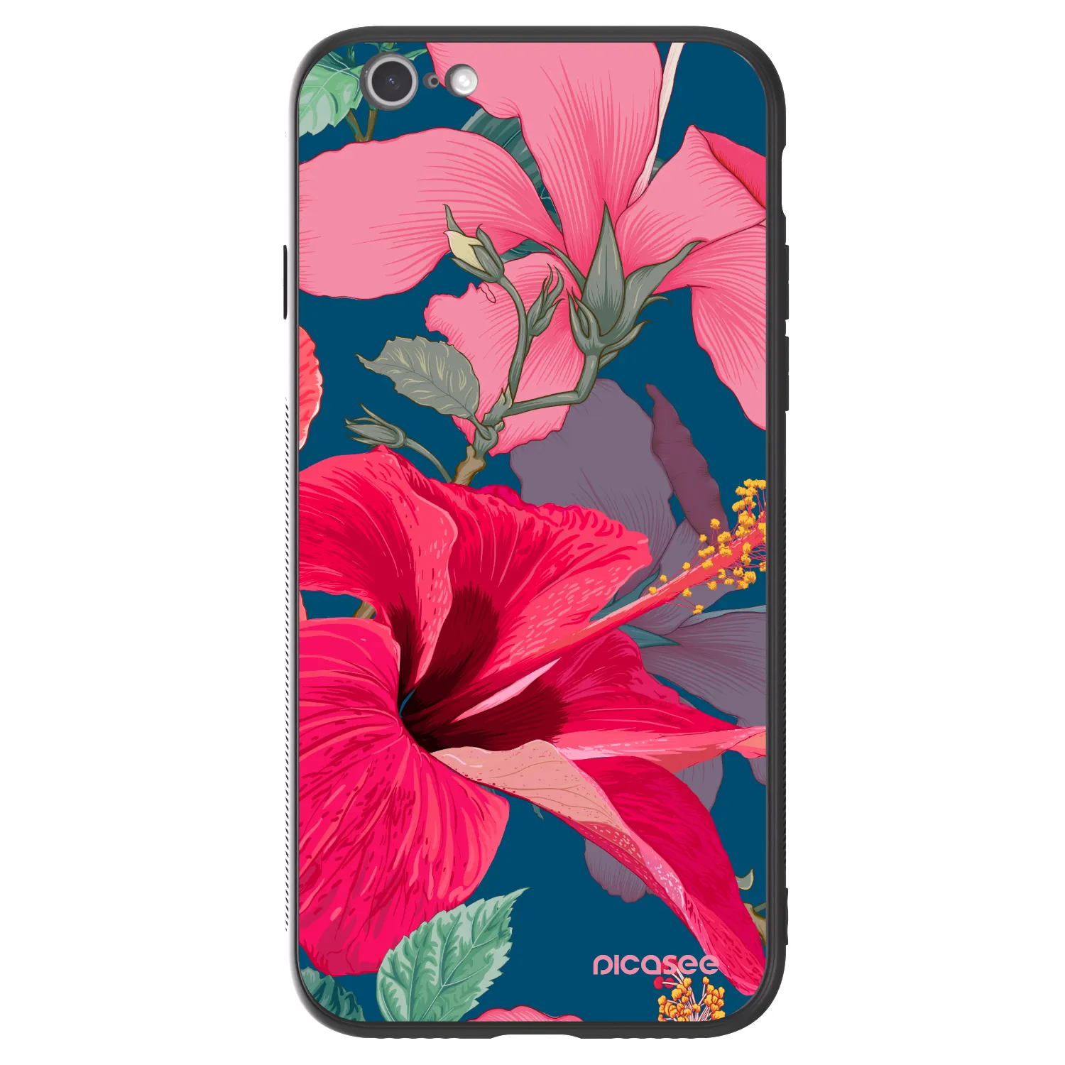 Picasee ULTIMATE CASE Apple iPhone 6/6S - készülékre - Hibiscus