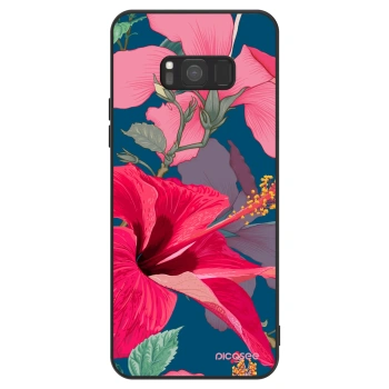 Szilikon tok erre a típusra Samsung Galaxy S8 G950F - Hibiscus