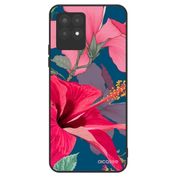 Szilikon tok erre a típusra Realme 8i - Hibiscus