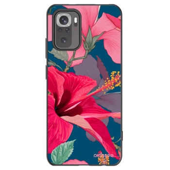 Picasee fekete szilikon tok az alábbi mobiltelefonokra Xiaomi Redmi Note 11S 4G - Hibiscus