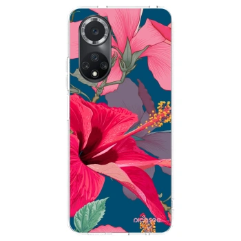 Picasee átlátszó szilikon tok az alábbi mobiltelefonokra Huawei Nova 9 SE - Hibiscus