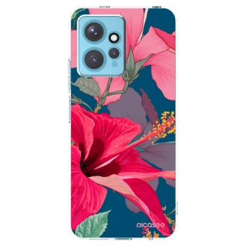 Picasee átlátszó szilikon tok az alábbi mobiltelefonokra Xiaomi Redmi Note 12 4G - Hibiscus