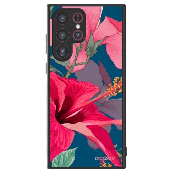 Picasee ULTIMATE CASE PowerShare Samsung Galaxy S22 Ultra 5G - készülékre - Hibiscus