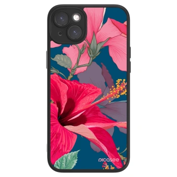 Picasee ULTIMATE CASE MagSafe Apple iPhone 15 Plus - készülékre - Hibiscus