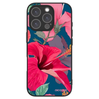 Szilikon tok erre a típusra Apple iPhone 16 Pro - Hibiscus