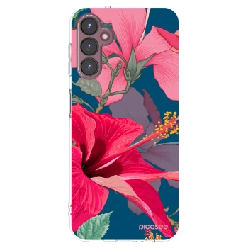 Picasee átlátszó szilikon tok az alábbi mobiltelefonokra Samsung Galaxy A05s A057G - Hibiscus