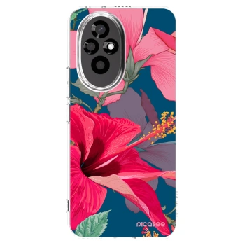 Picasee átlátszó szilikon tok az alábbi mobiltelefonokra Honor 200 5G - Hibiscus