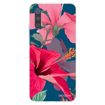 Picasee átlátszó szilikon tok az alábbi mobiltelefonokra Xiaomi Mi 9 - Hibiscus
