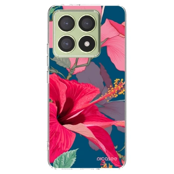 Picasee átlátszó szilikon tok az alábbi mobiltelefonokra Xiaomi 14T - Hibiscus