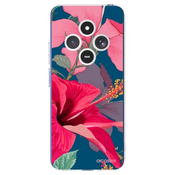 Picasee átlátszó szilikon tok az alábbi mobiltelefonokra Xiaomi Redmi 14C - Hibiscus