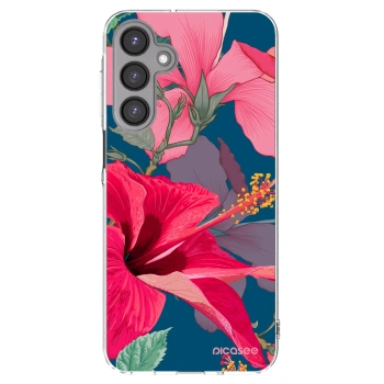 Picasee átlátszó szilikon tok az alábbi mobiltelefonokra Samsung Galaxy A16 5G - Hibiscus