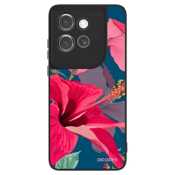 Szilikon tok erre a típusra Motorola Edge 50 Neo - Hibiscus