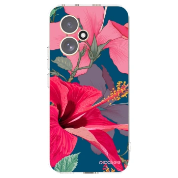 Picasee átlátszó szilikon tok az alábbi mobiltelefonokra Honor 400 5G - Hibiscus