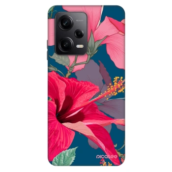 Szilikon tok erre a típusra Xiaomi Redmi Note 12 Pro 5G - Hibiscus
