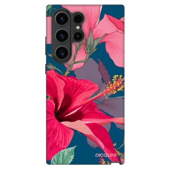 Szilikon tok erre a típusra Samsung Galaxy S22 Ultra 5G - Hibiscus