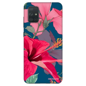 Szilikon tok erre a típusra Samsung Galaxy A71 A715F - Hibiscus