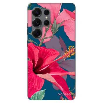 Szilikon tok erre a típusra Samsung Galaxy S25 Ultra 5G - Hibiscus