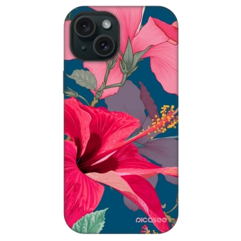 Picasee Fashion Case MagSafe Apple iPhone 15 - Hibiscus