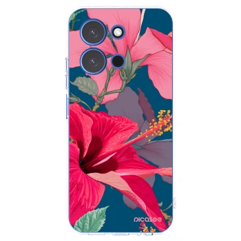 Picasee átlátszó szilikon tok az alábbi mobiltelefonokra Xiaomi Redmi 15C 4G - Hibiscus