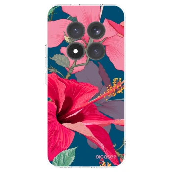 Picasee átlátszó szilikon tok az alábbi mobiltelefonokra Xiaomi Redmi Note 15 Pro+ - Hibiscus