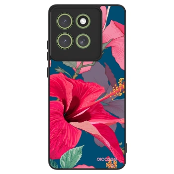 Szilikon tok erre a típusra Motorola Moto G86 Power 5G - Hibiscus