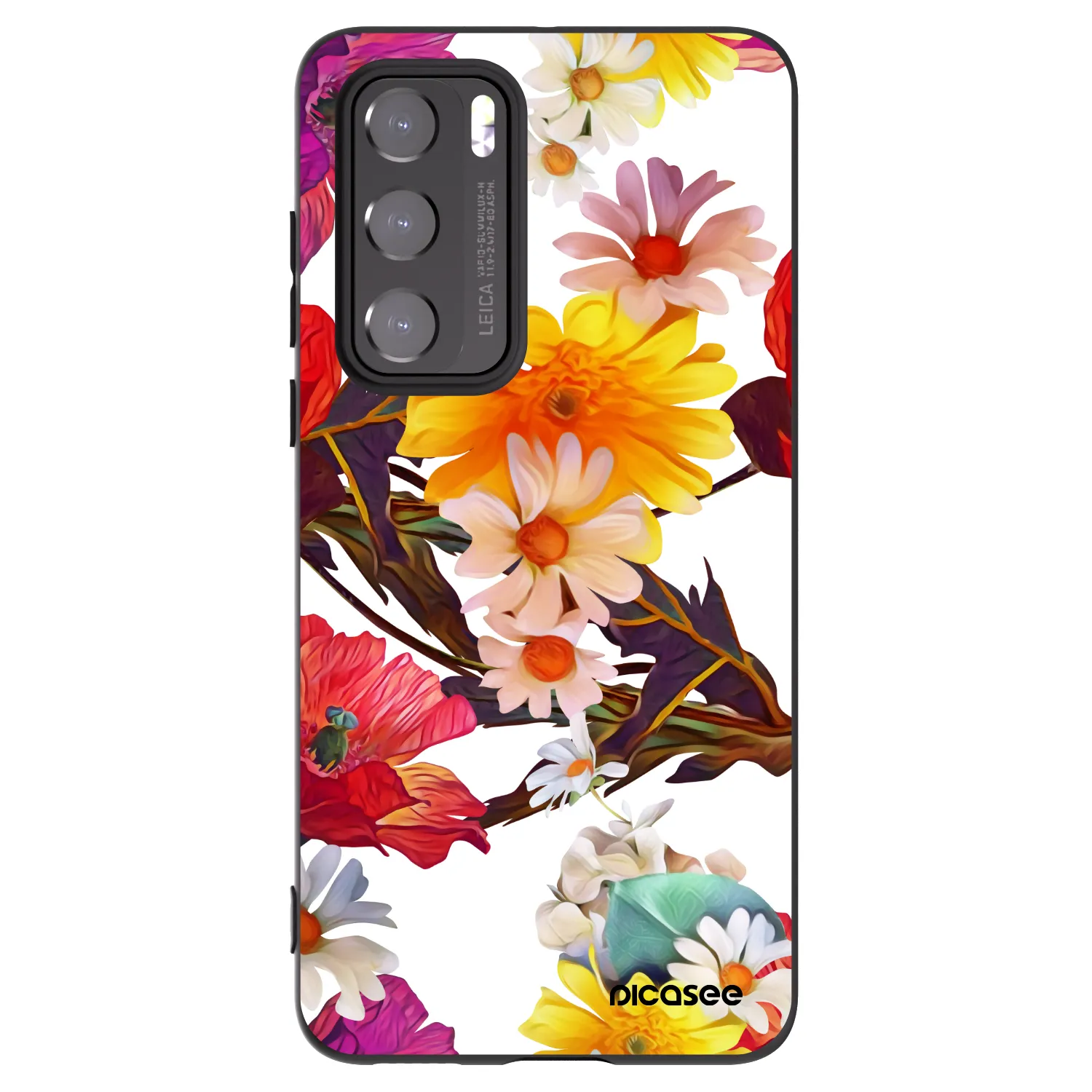 Picasee fekete szilikon tok az alábbi mobiltelefonokra Huawei P40 - Meadow